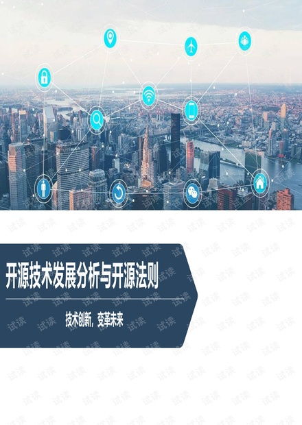 开源技术发展分析与开源法则